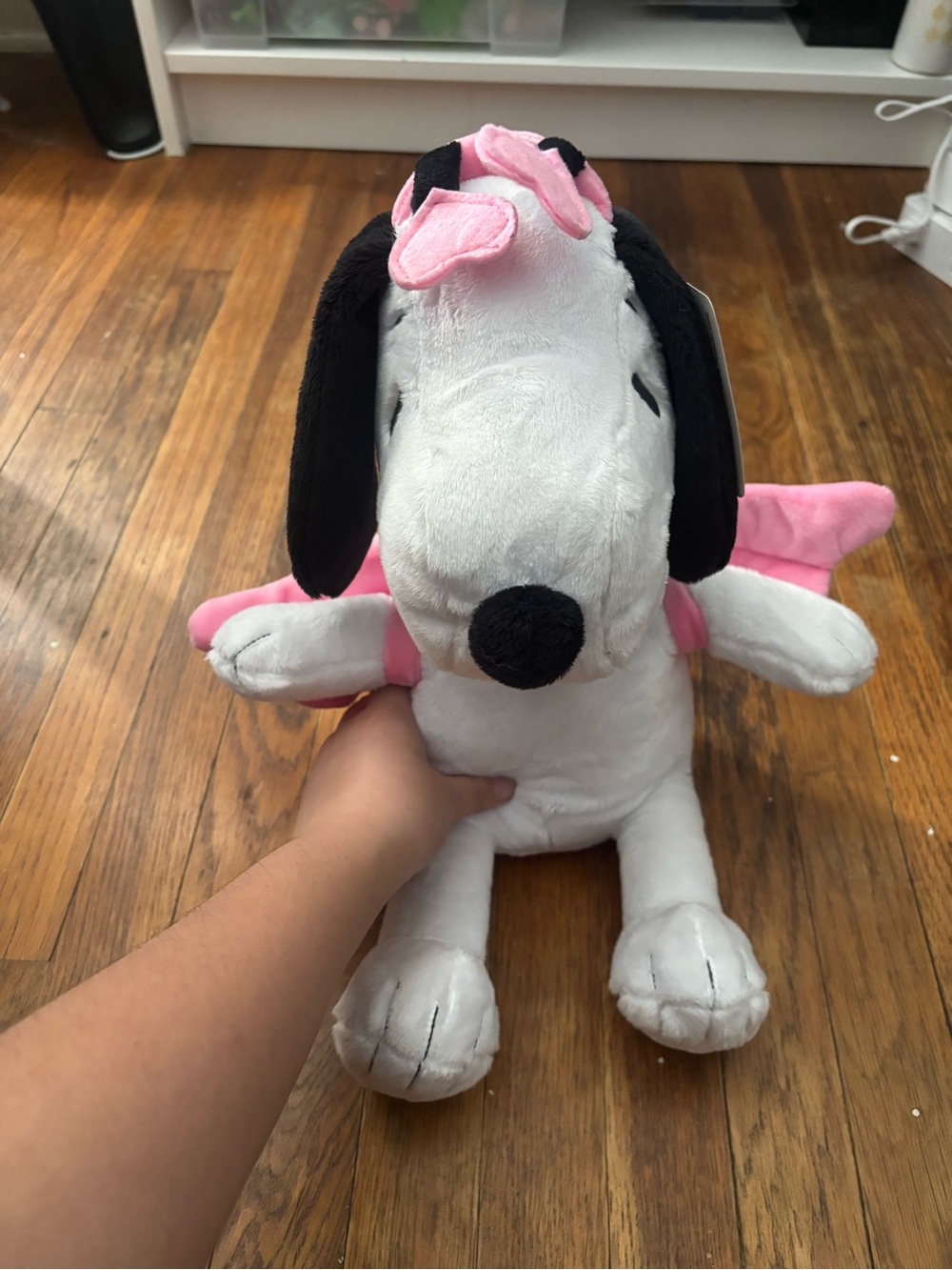 snoopy valentines plush